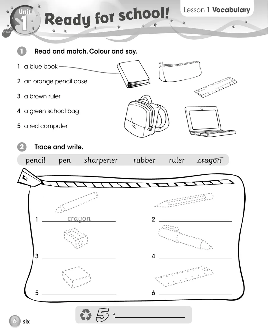 Give Me Five! Level 1 — Activity Book + Digital AB sample