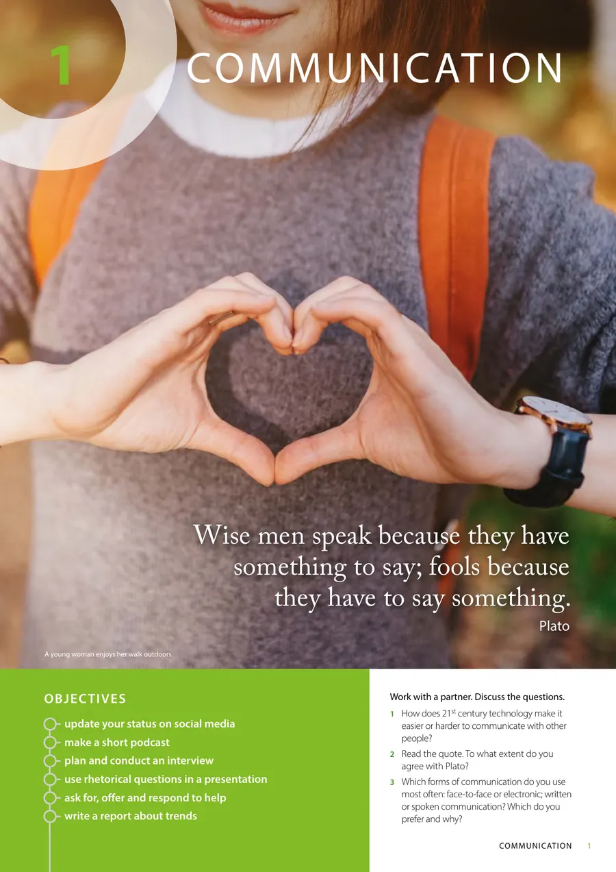Language Hub Intermediate — Student's Book sample
