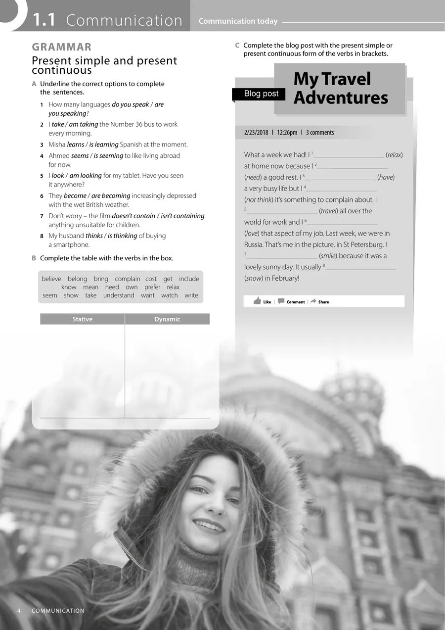 Language Hub Intermediate — Workbook sample
