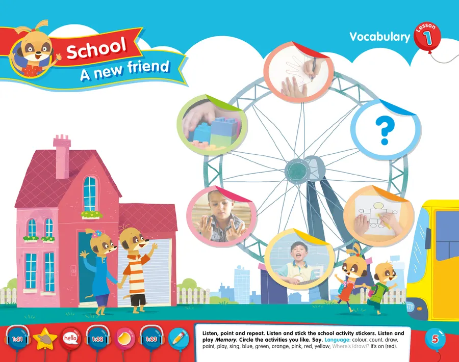 Mimi's Wheel Level 3 — Pupil's Book sample